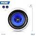 2-Way In-Wall In-Ceiling Speaker System – Dual 8 Inch 300W Pair of Ceiling Wall Flush Mount Speakers w/ 1″ Silk Dome Tweeter, Adjustable Treble Control – For Home Theater Entertainment – Pyle PIC8Ethumb 2