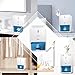 Jese Small Dehumidifier for Bathroom, 18oz Electric Quiet Mini Room Dehumidifier for 150-220 sq.ft Auto-Off Safe Dehumidifier for Kitchen, Bedroom, RV Trailer, Closet, Basement