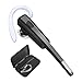 Bluetooth Headset, Oliston Ultralight Wireless Bluetooth Earpiece for Cell Phones with Noise Cancelling Mic- Compatible with iPhone, Android, and Other Smartphones (Black) …