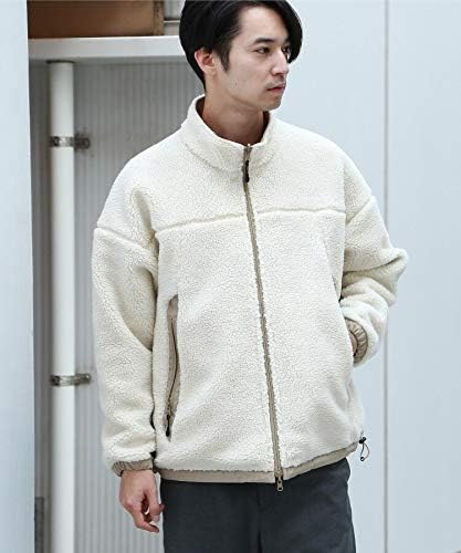 Amazon ティーケー タケオキクチ ブルゾン ジャンバー リバーシブルボアブルゾン メンズ アイボリー 004 02 M コート ジャケット 通販