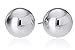 Gifts for women/her 5 pairs mixed sizes Surgical 316L stainless steel ball stud earrings for women