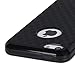 Fosmon DURA-HOLOGRAM Series TPU + PC Case for Apple iPhone 5C (Black/Black)