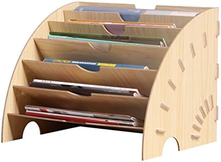 DLWDMRV Desktop document letter tray organizer,Multiple colour 14x11x11inches(Lxwxh)-C