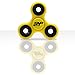 Yellow Tri Fidget Hand Spinner - Ceramic Bearing Focus Hand Spinner Toy Stress Relieves Reducer EDC Perfect For Boredom ADHD Anti Anxiety and Autism Metal Bearing
