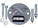 Wall/Ceiling Mount Bracket for Gym Suspension Training Straps, Crossfit & Strength Trainer Workouts, Yoga Swing, Battle Rope Equipment, Includes 2 Sets of Screws (for Wood & Concrete) up to 750 lbs
