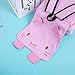 Cute Cat Canvas Backpack Schoolbag Lightweight Bookbag For Women Kids Girls Outdoor(pink01)