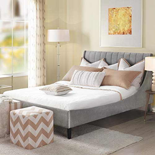 Sandy Wilson Home Aspen Platform Bed, Queen, Opal Grey Pricepulse