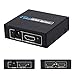 1PLUS HDMI Splitter 1x2 1 Port HDMI Powered Splitter Ver 1.3 Certified for Full HD 1080P & 3D Support(One Input To Two Outputs)