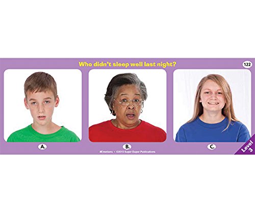 Super Duper Publications Webber Photo Cards Emotions - 264 Educational Learning Cards For Teaching Kids About Feelings And Facial Expressions
