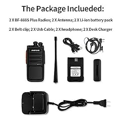 BAOFENG Walkie Talkies Long Range BF-888S Plus