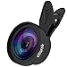 Zitronik 2-in-1 HD Camera Lens Kit Bundle with 0.6X Wide Angle Lens, 15X Macro Lens and Clip-On Lens for Smartphones