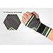 HipStone High Elastic Bandage Fitness Yoga Wrist Palm Support Compression Recovery Wrist Sleeve Powerlifting Gym Palm Pad Protector (L)