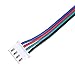 UEETEK 4 Pcs 1M Stepper Motor Cables Lead Wire HX2.54 4 pin to 6 pin