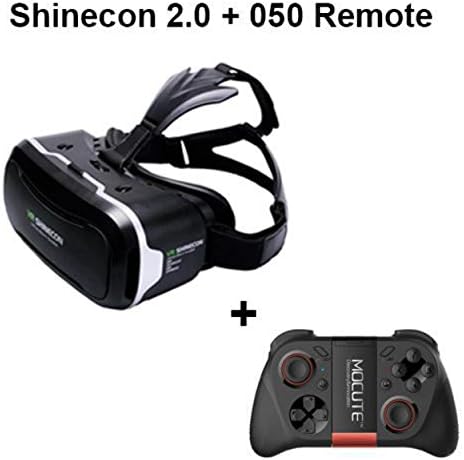 Shinecon VR 2.0 ii Virtual Reality 3 d VR Headset + Remote Control