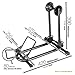 BIKEHAND Bicycle Floor Type Parking Rack Stand - for Mountain and Road Bike Indoor Outdoor Nook Garage Storage