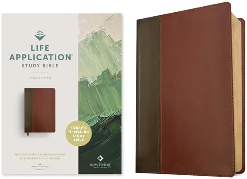 NLT Teen Life Application Study Bible (LeatherLike, Brown): New
