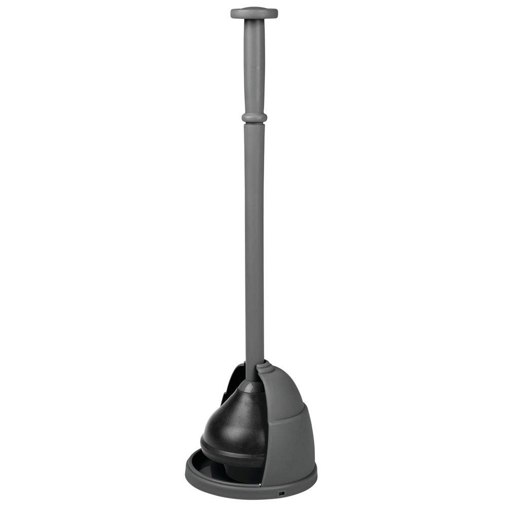 Buy mDesign Toilet Plunger Toilet Unblocker for Clearing a Blocked