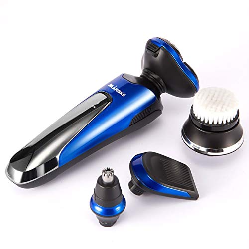 Tivolii Multifunctional USB Rechargeable Electric Men's Shaver Nose Beard Eyebrow Trimmer Razor Self Groomer Smart Shaver