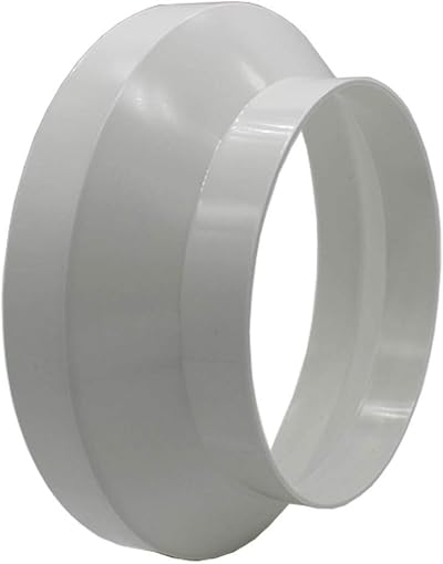 Kair Ducting Reducer 200mm to 150mm – 8 to 6 inch Duct Pipe Connector