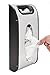 Repositionable Wall Mount Grocery Bag Dispenser Holds 30 Plastic Grocery Bags. The Grocery Bag Holder Includes Screws or Double-Sided Tape for Easy Installation. Easy Access Top and Middle Openings.