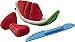 HABA Biofino Watermelon Washable Plush Play Food with 5 Slices