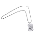Personalized Dog Tag Necklace Father Son Pendant Birthday Metal Militar Father To Son Gift (To my son)
