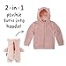 CUBCOATS Kali The Kitty - 2-in-1 Transforming Hoodie & Soft Plushie - Soft Pink