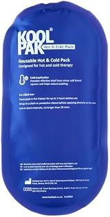 Koolpak Luxury Hot & Cold Reusable Pack Oval 12.5 x 25.5 cm view 2