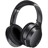 Compaq Active Noise Cancelling Headphones - Wireless Over-Ear Bluetooth Headset With 50H Battery