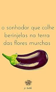 Livro o sonhador que colhe berinjelas na terra das flores murchas