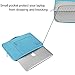 MOSISO Laptop Sleeve Compatible with MacBook Air/Pro Retina, 13-13.3 inch Notebook,Compatible with MacBook Pro 14 inch 2021 2022 M1 Pro/Max A2442,Polyester Multifunctional Briefcase Bag, Sky Blue