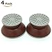 Vmaisi 4 Pack Brown Baby Gates Wall Cups Guard