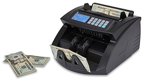ZZap NC20i Bill Counter & Counterfeit Detector - Money Cash Currency Machine