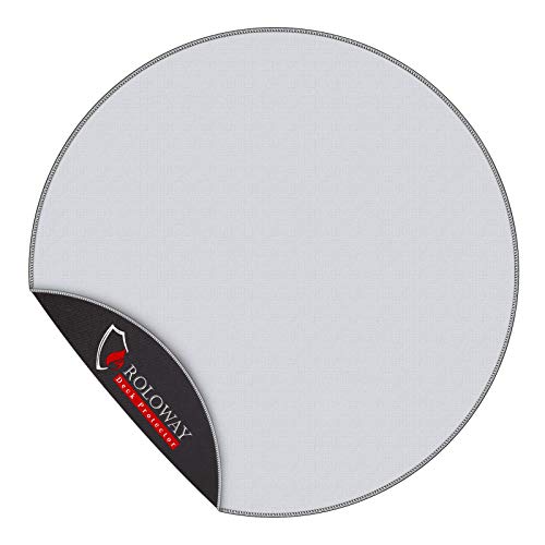 ROLOWAY Fire Pit Mat for Deck, (36 inch) Patio Fire Pit Pad, Fireproof