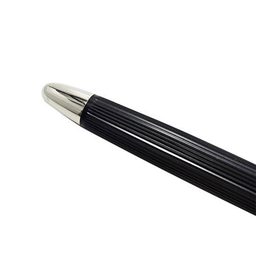 FULUSHOU 2 In 1 Tobacco Pipe Metal Cleaning Tool Black Color