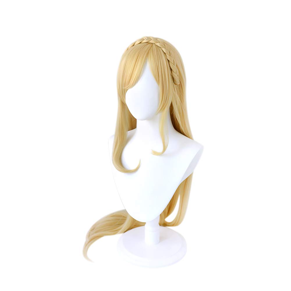Women's Sonia Nevermind Cosplay Wig with Golden Braid (Gold)