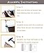 Kullavik Wall Mounted Jewelry Organizer Armoires Home Decor Display Shlef Storage for Necklaces,Bracelets,Ring Holder,Earings Wire Mesh,Velvet Earring Display,Incl.Hooks for Hanging Jewelries