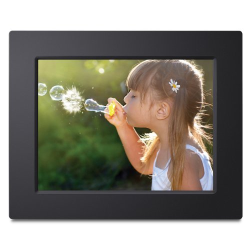 Viewsonic VFD823-50 8-Inch Digital Photo Frame with 800x600 High Resolution and Clock/Calendar (Black)