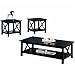 COASTER Briarcliff 3-piece Occasional Table Set Dark Merlot