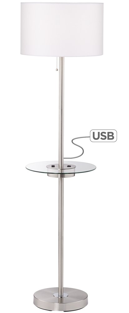 Best living room end table with built in lamp