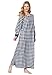 Dreams & Co Women's Plus Size Soft Cotton Flannel Lounger