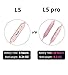 Bluetooth Earbuds, Langsdom L5 Pro Wireless Earbuds,Stereo Bass Headphones for Sports and up to 10 Hours Playtime Compatible with Apple iPhone and Andorid (Rose Gold,Bluetooth 4.2,IPX4) (Pink)