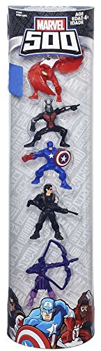Marvel 500 Mini Figure 5-Pack (Falcon, Ant-Man, Captain America, Winter Soldier and Hawkeye)