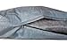 Molly Mutt Water-Resistant Dog Bed Liner, Nylon Bed Liner For Dogs, Easy To Clean, Gray, Medium/Large, 27”x36”x4.75”
