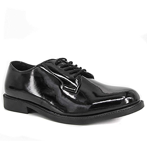 Buy WIDEWAY Men's Uniform Dress Shoes High Glossy Oxford Shoes Full