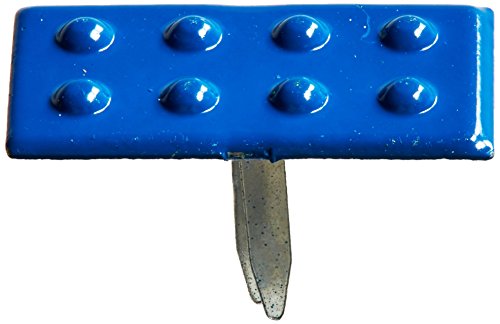 EYELET OUTLET Brads, Building Blocks Mix 12/Package