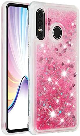 ToMoYi For Huawei P30 Lite Glitter Case, Soft TPU Bling Cover Lightweight Liquid Phone Case Anti-Scratch Protective Case Cover for Huawei P30 Lite