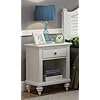 Bermuda White Night Stand by Home Styles