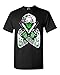 Marilyn Monroe Bandana Weed Pattern T-shirt Weed Smoker Shirts Medium Black