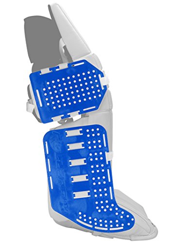 Rollerfly Goalie Slide Plates For Inline Or Ball Hockey (Blue)